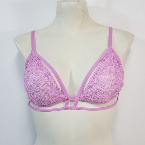 DESIGN Lab Pink Bralette - Picture 1 of 5